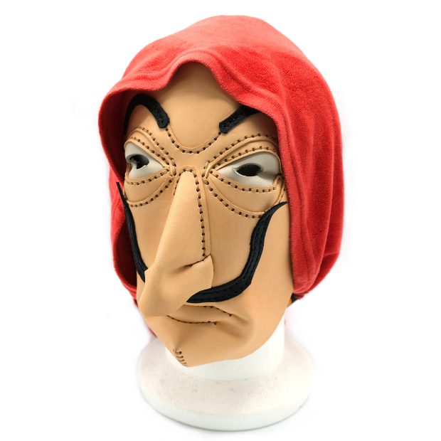 Masque en Cuir Dali / Casa de Papel  - Masque d'Halloween - Steampunk/Cosplay